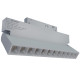 Магнитный трековый светильник поворотный белый OLEDIM OL218A 12W 3CCT (3000K/4000K/6000K)