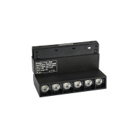 Магнитный трековый светильник поворотный черный OLEDIM OL110 6W 4000k