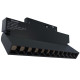 Магнитный трековый светильник поворотный черный OLEDIM OL218A 12W 3CCT (3000K/4000K/6000K)