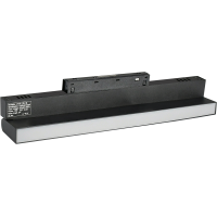 Магнитный трековый светильник поворотный черный OLEDIM OL28 18W 3000k