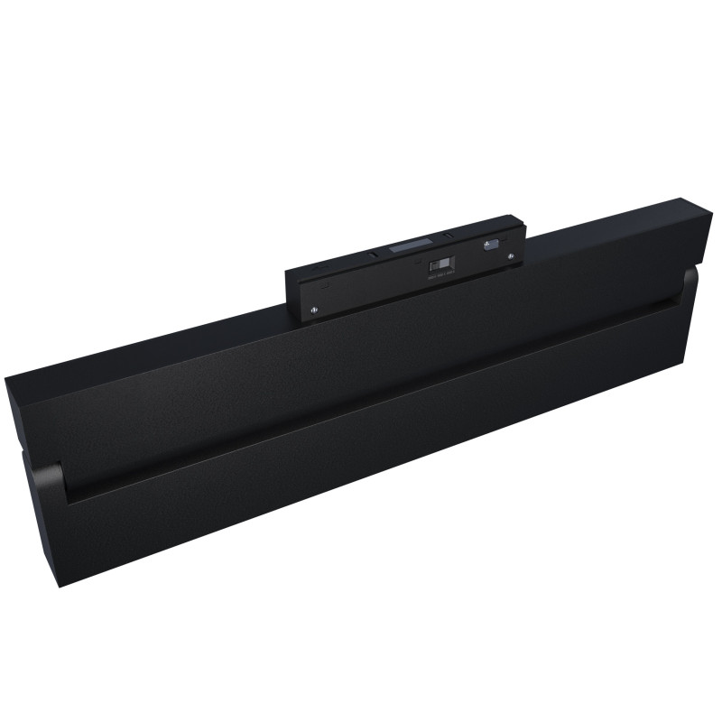 Магнитный трековый светильник поворотный черный OLEDIM OL329A 18W 3CCT (3000K/4000K/6000K)