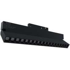 Магнитный трековый светильник поворотный черный OLEDIM OL329A 18W 3CCT (3000K/4000K/6000K)