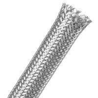 MBS1.00SV - Металевий екран з посрібленою міді високої щільності плетіння, діаметр-25.4 мм