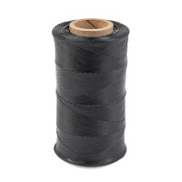 LT2-S5-FB-BK - Шнурувальна стрічка з плетеного поліестеру (Dacron), ширина 1.1 - 1.4мм