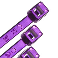 CBC7.50PP - Металлизированный кабельный усиленный хомут 190.5 мм, цвет - фиолетовый металл