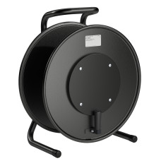 HT 380.S0-schwarz - Металева кабельна катушка, зовн. діам. 380 мм, з глухою панеллю, барабан