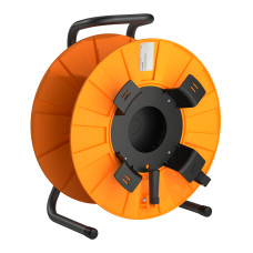 HT 300K.RM-orange - Металева кабельна котушка, вн. діам. 300 мм, із зовнішнім тримачем кабеля