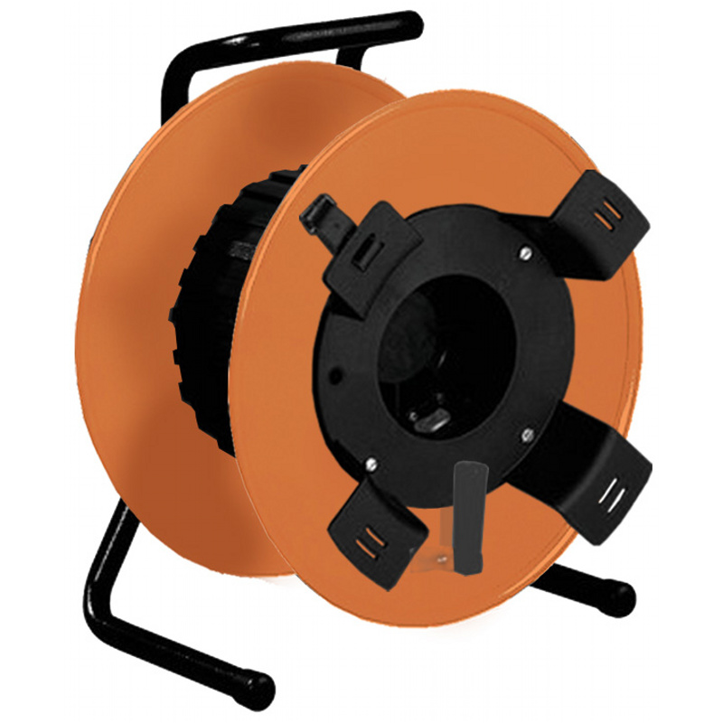 HT 300K.RM-orange - Металева кабельна котушка, вн. діам. 300 мм, із зовнішнім тримачем кабеля