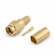 3.01.282 - SMA - Роз'єм SMA (штекер) male для RG223, покриття - золото, втрати: ≤0.05 дБ 900 МГц
