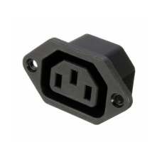 ACP-502 - Разъем гнездо C13 панельное, крепеж винта, приборный 220B, 3 контакта, IEC320