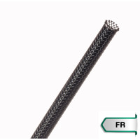 FR-006BK  -  Эластичная Кабельная Оплетка (полиэстер) - 0.63 см, диапазон растяжки 0.32-1.09 см