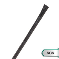 SCS-005BK - Кабельне оплетення, що самозастібується - 0.5 см, площа перекриття 25% від діаметру