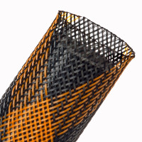 FRN2.50OS - Еластичне Кабельне Оплетення (ПоліЕтиленТерефталат), важкозаймисте (FR)- 6.35 см