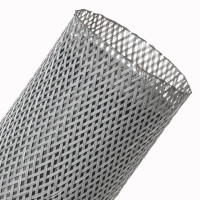 FRN3.00GW - Эластичная Кабельная Оплетка (ПолиЭтиленТерефталат), трудновоспламеняющаяся (FR)-7.62 см