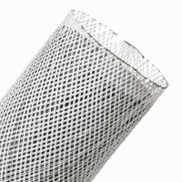 FRN3.00TW - Эластичная Кабельная Оплетка (ПолиЭтиленТерефталат), трудновоспламеняющаяся (FR)-7.62 см