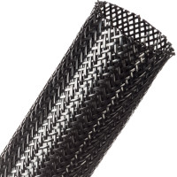 NHN1.75BK - Еластичне Кабельне Оплетення (Нейлонове, плоскі великі нитки), Gorilla Sleeve