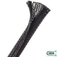 VCW-013BK - Кабельне оплетення на замку-липучці - 1.3 см, номінальний діаметр- 13мм