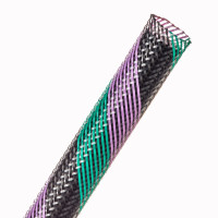 PTN0.63TL - Круглая Кабельная Оплетка PET- 1.59 см, диапазон растяжки 9.5-25.4 мм