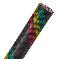 PTN1.00RE - Кругле Кабельне Оплетення PET - 2.54 см, діапазон розтяжки 15.9-41.3 мм