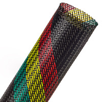 PTN1.50RE - Кругле Кабельне Оплетення PET- 3.81 см, діапазон розтяжки 25.4-63.5 мм