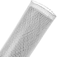 PTN2.00WH - Кругле кабельне оплетення PET- 5.08 см, діапазон розтяжки 38.10-88.9 мм