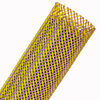 PTN2.00JS - Круглая Кабельная Оплетка PET- 5.08 см, диапазон растяжки 38.10-88.9 мм