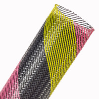 PTN2.00HH - Круглая Кабельная Оплетка PET- 5.08 см, диапазон растяжки 38.10-88.9 мм