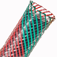 PTN2.00HO - Круглая Кабельная Оплетка PET- 5.08 см, диапазон растяжки 38.10-88.9 мм