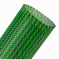 PTN3.00OG - Круглая Кабельная Оплетка PET- 7.62 см, диапазон растяжки 63.50-120.07 мм