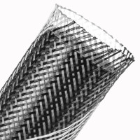 PTN3.00MO - Круглая Кабельная Оплетка PET- 7.62 см, диапазон растяжки 63.50-120.07 мм