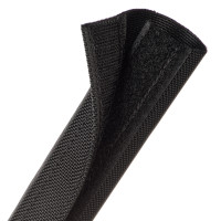 DWN1.25BK - Застегивающаяся нейлоновая кабельная оплетка повышенной прочности Dura Wrap