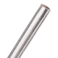 TTN0.63SV - Кругле Термозахисне Алюмінієзоване Оплетення, що відображає (скловолокно до 650 гр. С)