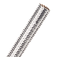 TTN0.75SV - Кругле Термозахисне Алюмінієзоване Оплетення, що відображає (скловолокно до 650 гр. С)