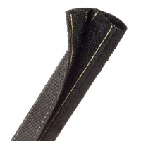 WWN1.00BK - Вогнестійке (зварювальне) високоміцне кабельне оплетення Weld Wrap