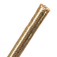 CXN0.50GL - Эластичная Кабельная Оплетка Имитация Золотой Трубки - 1.27 см