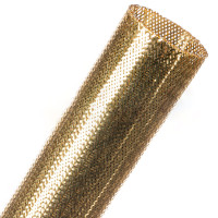 CXN1.50GL - Эластичная Кабельная Оплетка Имитация Золотой Трубки - 3.81 см