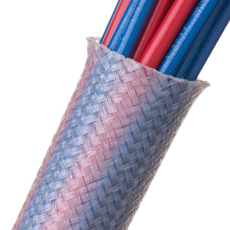 FFN0.38CL - Химикатостойкая Эластичная Кабельная Оплетка Filter Flexo, диаметр 9.5 мм