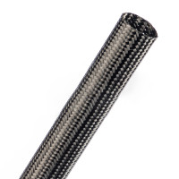 CAL0.75BK - Еластичне Кабельне Оплетення (тонке карбонове волокно)- 1.90 см