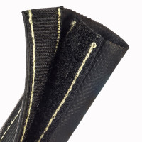 DWT3.50BK - Застібне Захисне Оплетення на замку-липучці (негорючий неопрен)