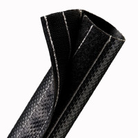 DWG6.00BK - Застібне Захисне Оплетення на замку-липучці для екстримальних навантажень