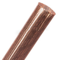 CXN1.25CP - Декоративне еластичне кабельне оплетення щільного плетіння волокон Chrome Mylar