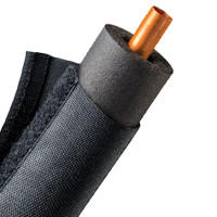 FPW4.50BK - Тканинне оплетення, що застібається, на замку-липучці для термозахищених магістралей