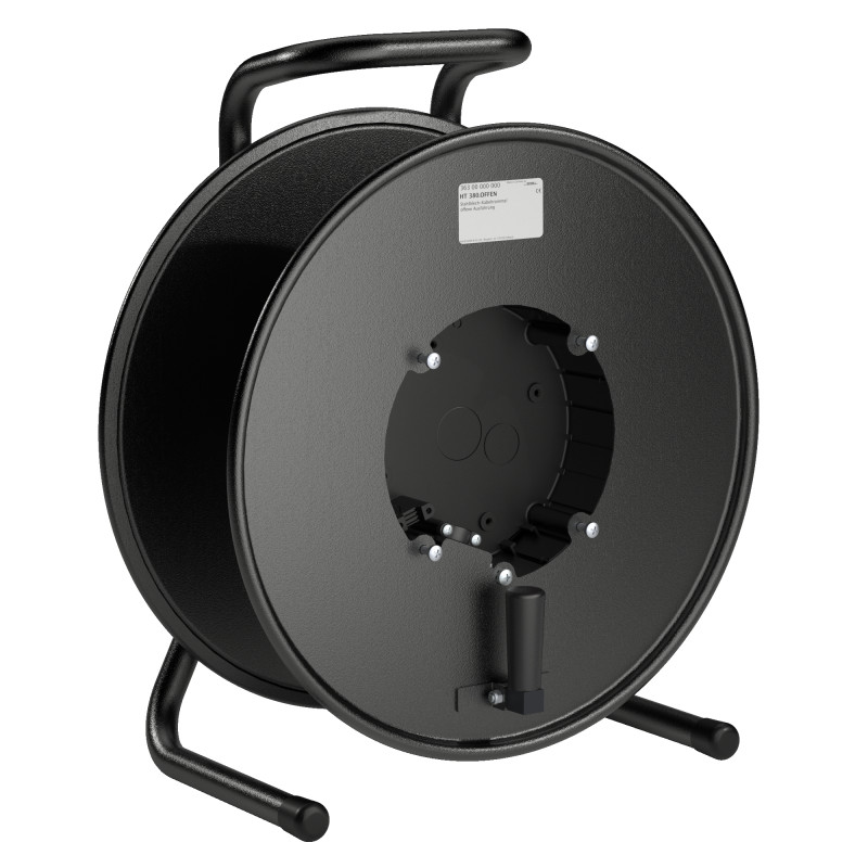 HT 380.OFFEN - Металлическая кабельная катушка, внешн. диам. 380 мм, без панели и держателя кабеля