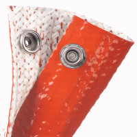 FIS3.00RD - Высокотемпературная защитная оплётка застегивающаяся на кнопках "FireFlex"