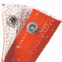 FIS3.50RD - Високотемпературне захисне оплетення, що застібається на кнопках "FireFlex"