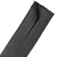 F6Z1.50BK - Плоске кабельне оплетення, що самозакривається F6 Flat, діаметр 3.81 см