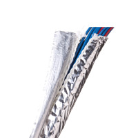 T6F0.25SV - Оборачиваемая Термозащитная Отражающая аллюминиезированная Оплётка