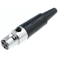 SA101-3P - Кабельный разъем mini XLR гнездо 3 кон., MOCO (КНР)