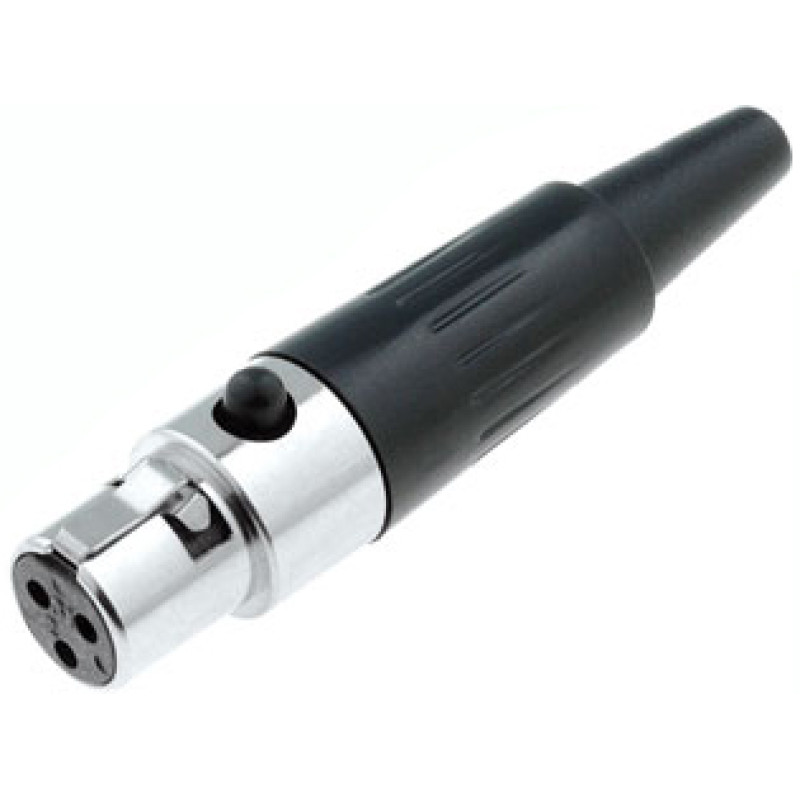 SA101-3P - Кабельный разъем mini XLR гнездо 3 кон., MOCO (КНР)