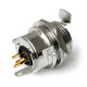 SA137-3P - Панельный разъем mini XLR SA137-3P гнездо 3 кон., MOCO (КНР)